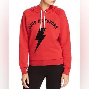 FRAME Shrunken Hooded Sweatshirt